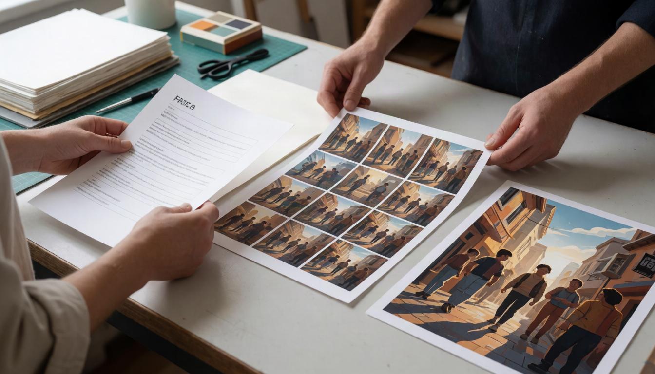 Printed portfolios